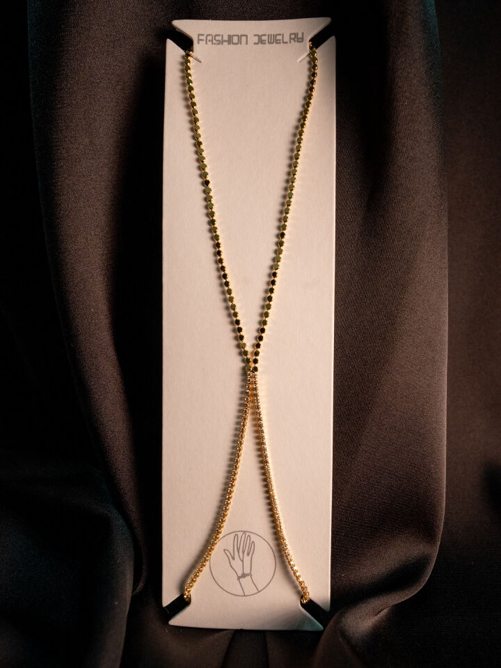 Gold Premium Taşlı Silindir Detaylı Şahmeran